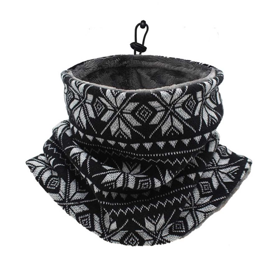 

Outdoor Warm Thick Fleece Warm Knit Neck Scarf