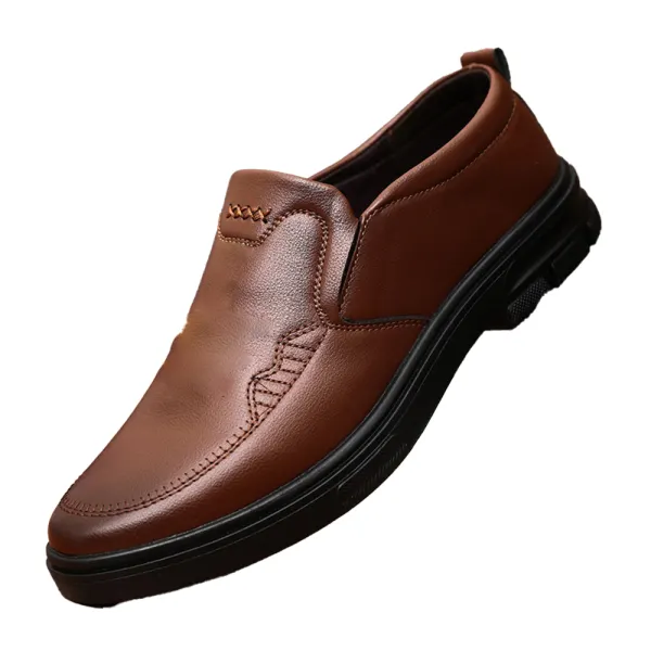 Men's Outdoor Business Casual Leather Shoes - Villagenice.com 
