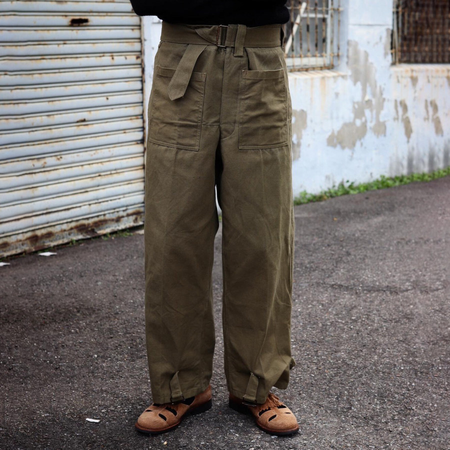 

1940's~1950's French Army M-35 Motorcycle Trouser