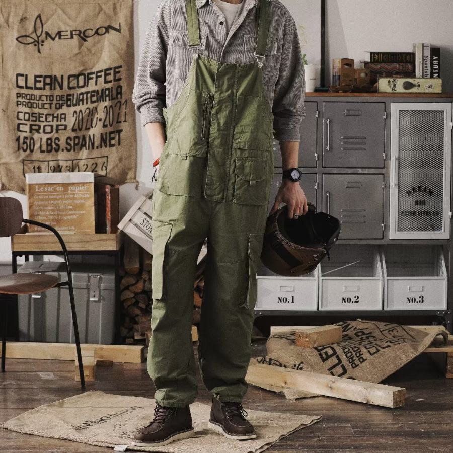 

Mono Estilo Cargo Retro Para Hombre