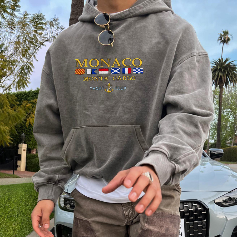 

Moletom Vintage Unissex Monaco Monte Carlo Yacht Club
