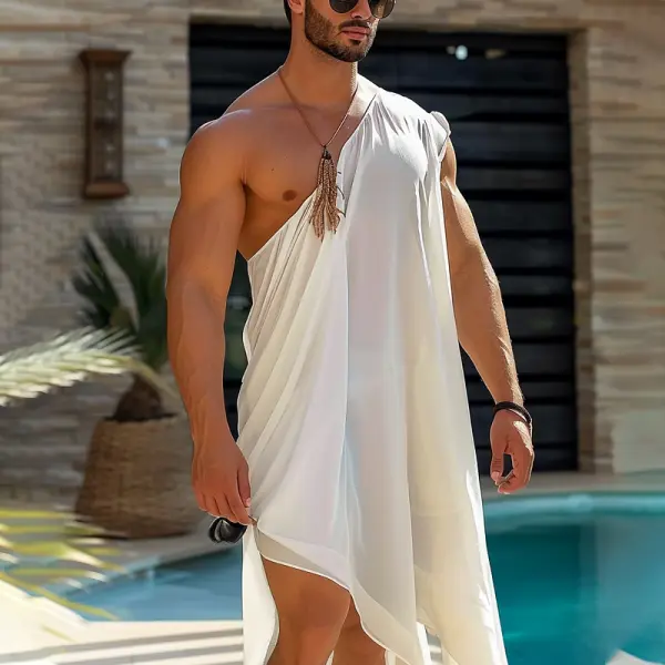 Men's Cropped Designer Style Party Robe Cardigan - Mobivivi.com 