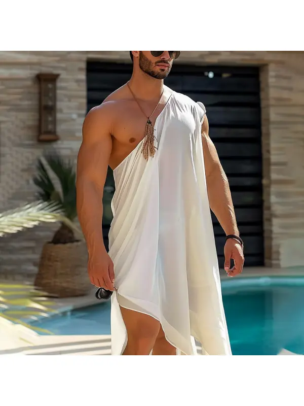Men's Cropped Designer Style Party Robe Cardigan - Valiantlive.com 