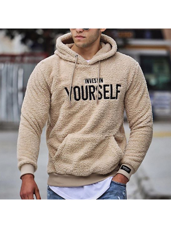 casual hooded sweatshirt