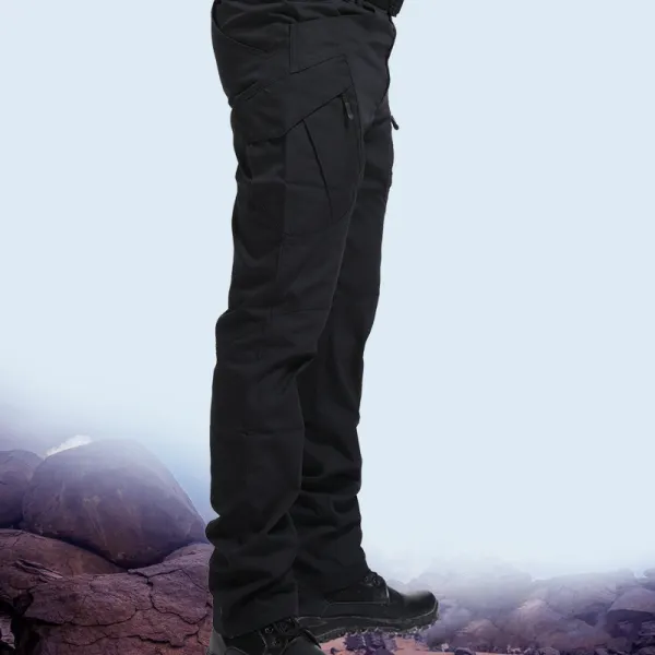 Men's Fashion Metal Zipper Outdoor Special Forces Combat Trousers - Mosaicnew.com 