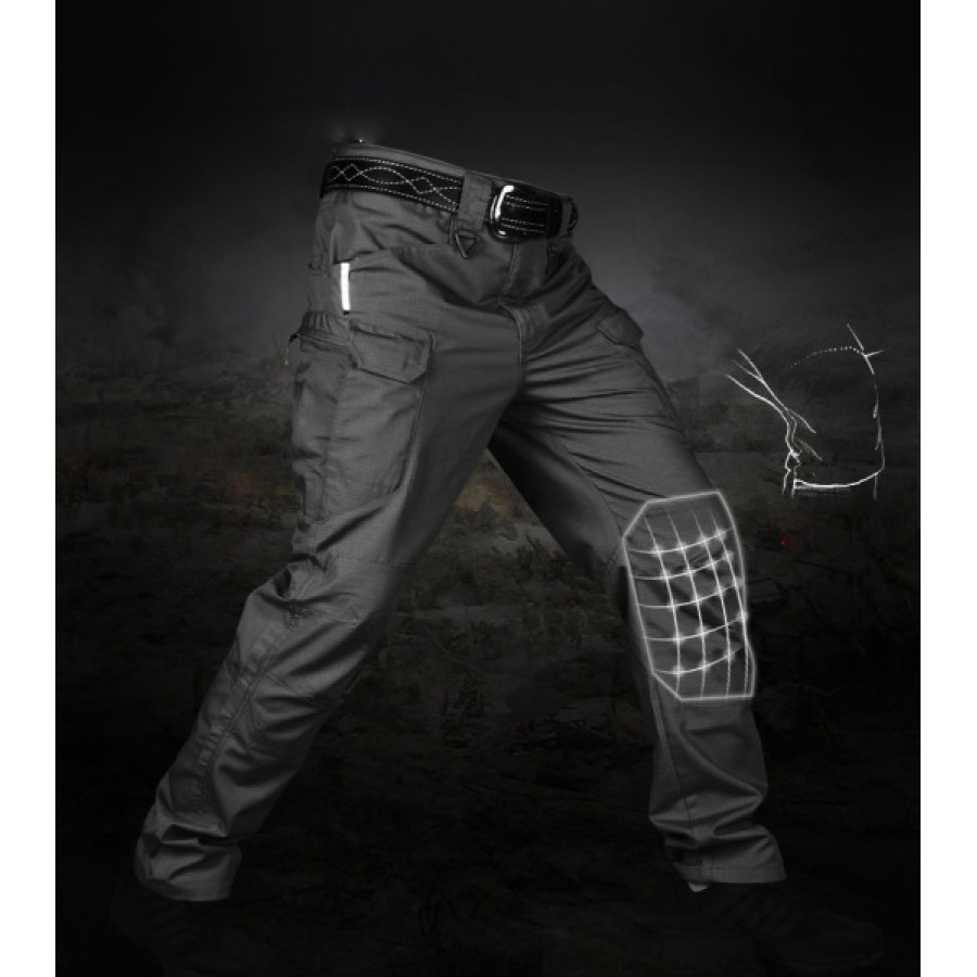 

ix7 táctico entrenamiento al aire libre ponible pantalones de senderismo multi-bolsillo