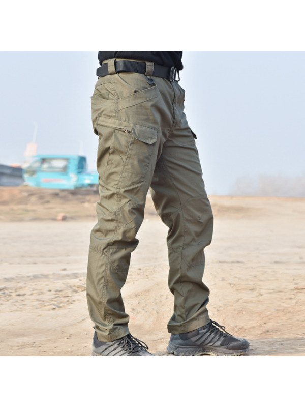 Outdoor Tactical Pants Army Fan  Multi-Pocket Combat Pants