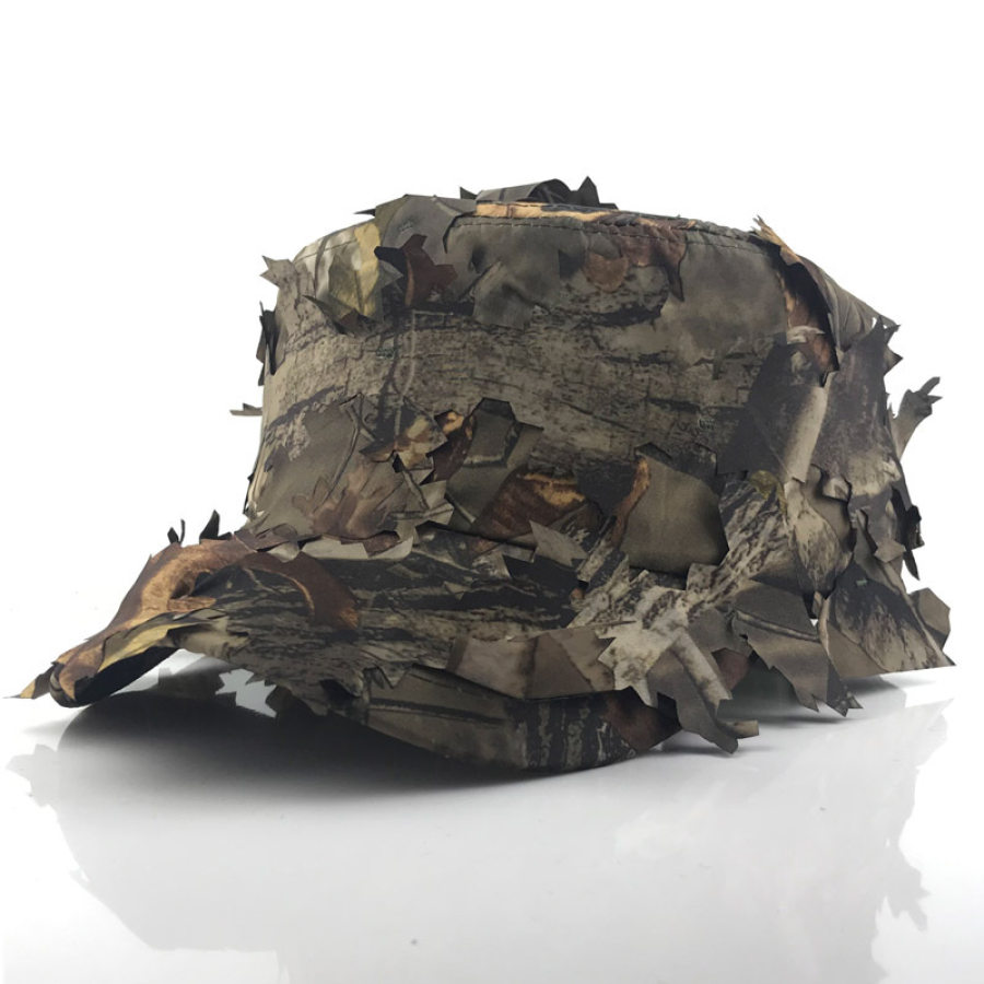 

Sunscreen Quick-drying Hat Jungle Leaves Camouflage Fishing