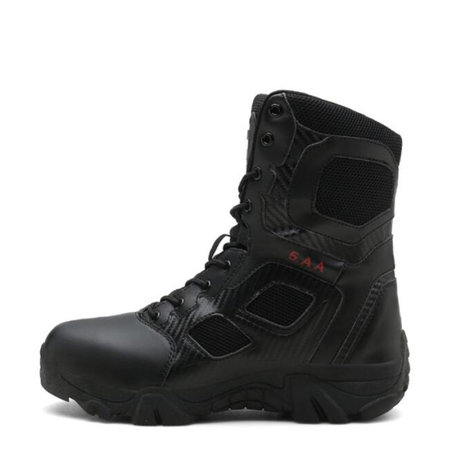 

Non-slip outdoor combat military boots high-top wear-resistant