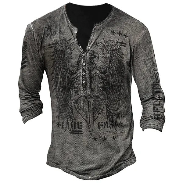 Mens outdoor Value Freedom Dusk print T-shirt - Kalesafe.com 
