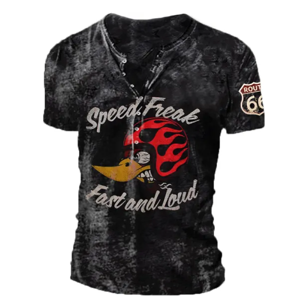 Mens Mr Horsepower Printed Outdoor Casual T-Shirt - Fineesa.chimpone.com 