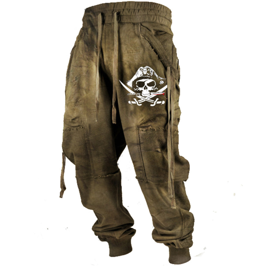 

Pirate Men's Outdoor Comfortable Wear-resistant Casual Pants