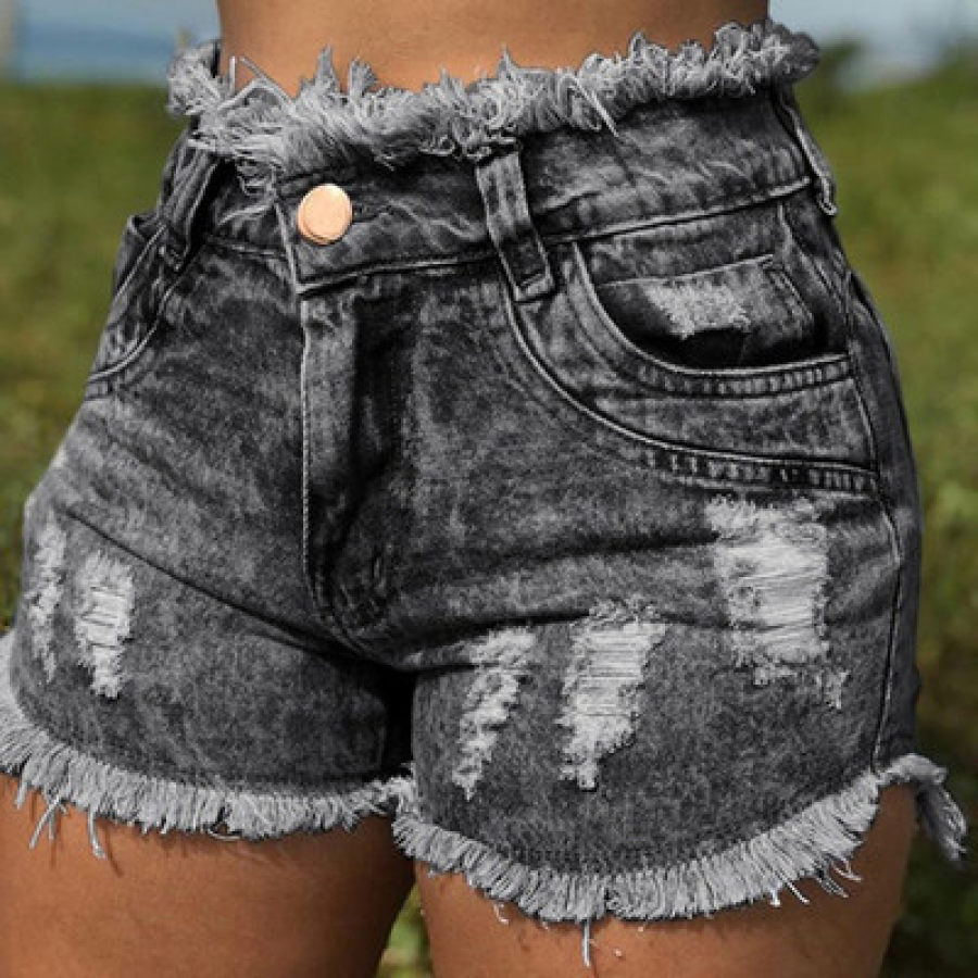 

Basic casual sexy denim shorts