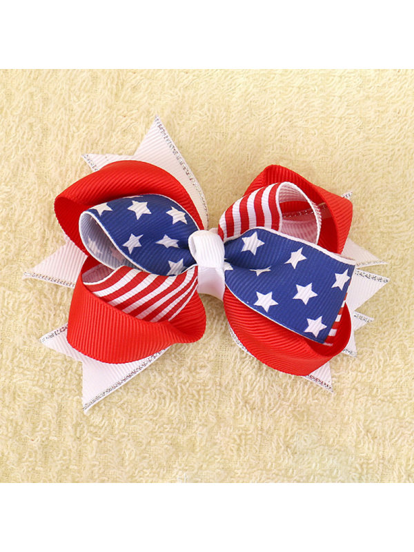 Girls Independence Day Hair Clip