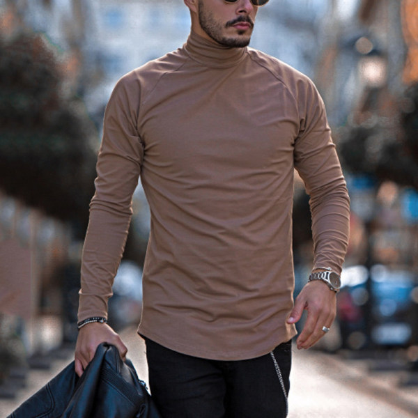 turtleneck t shirt combination