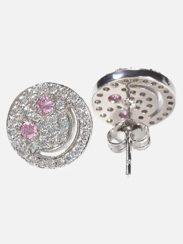 The Supermade Fashion Cartoon Smiley Earrings - Fashionmia.chimpone.com 
