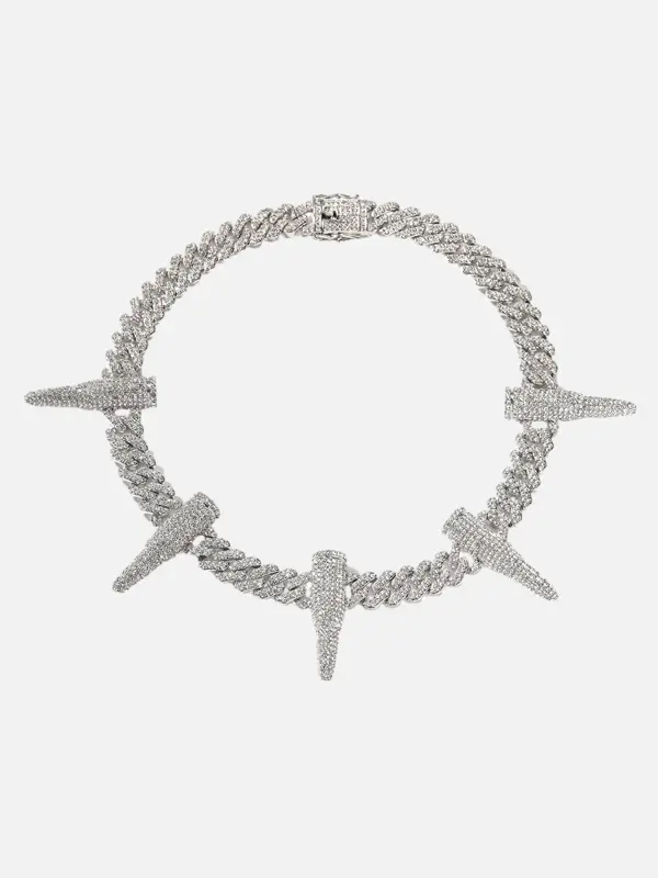 The Supermade Hip Hop Bullet Masonry Necklace - Fashionmia.chimpone.com 