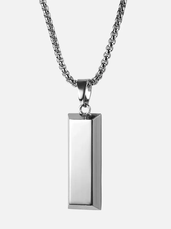 Thesupermade Gold Bar Hip Hop Pendant - Fashionmia.chimpone.com 