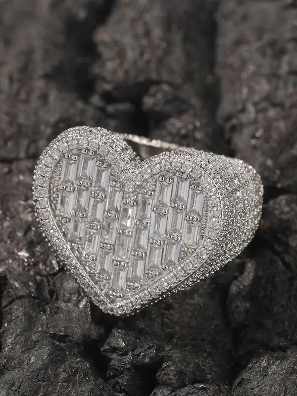 The Supermade Love Zirconia Ring - Fashionmia.chimpone.com 