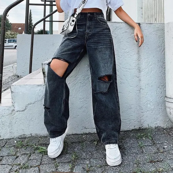 Fashion Gabriela Ripped Jeans - Leanarea.chimpone.com 