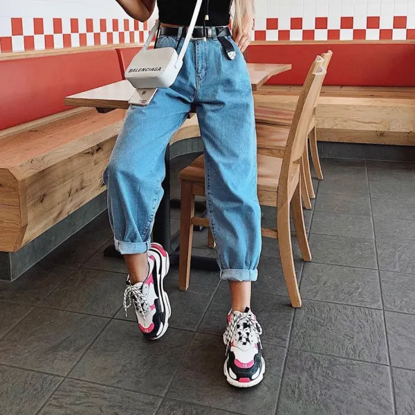 Womens wide-leg jeans wq48 - Leanarea.chimpone.com 
