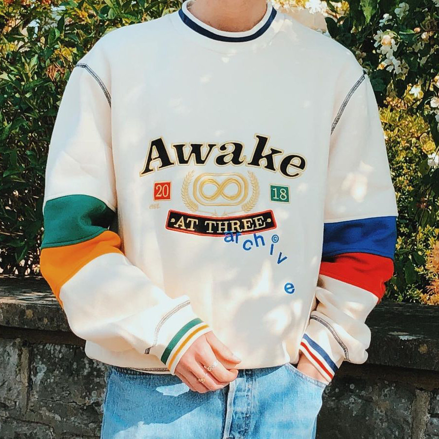 

Awake Colorblock Crew Neck Sweatshirt