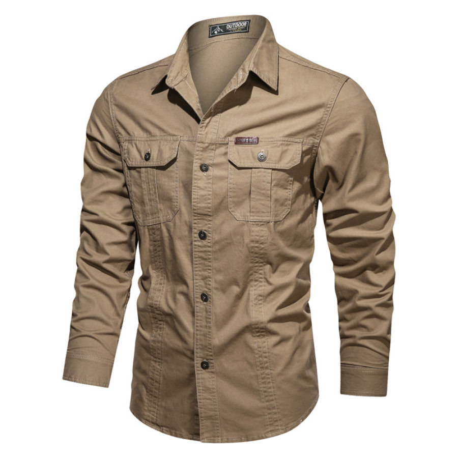 

Men's Outdoor Quick-drying Long-sleeved Shirt