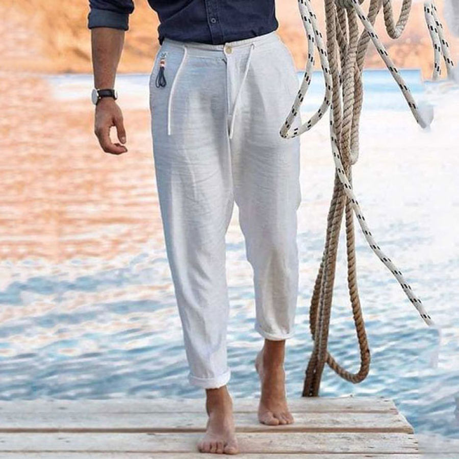 

Gentlemans Comfortable Casual Trousers