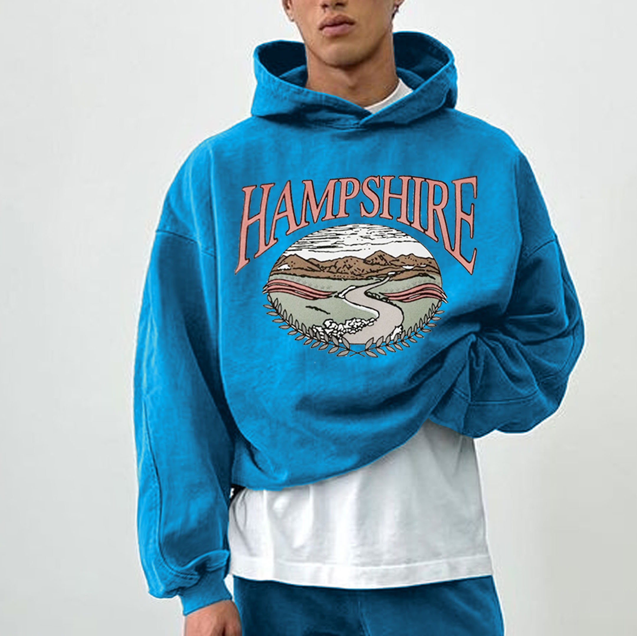 Retro Men's HAMPSHIRE Hoodie