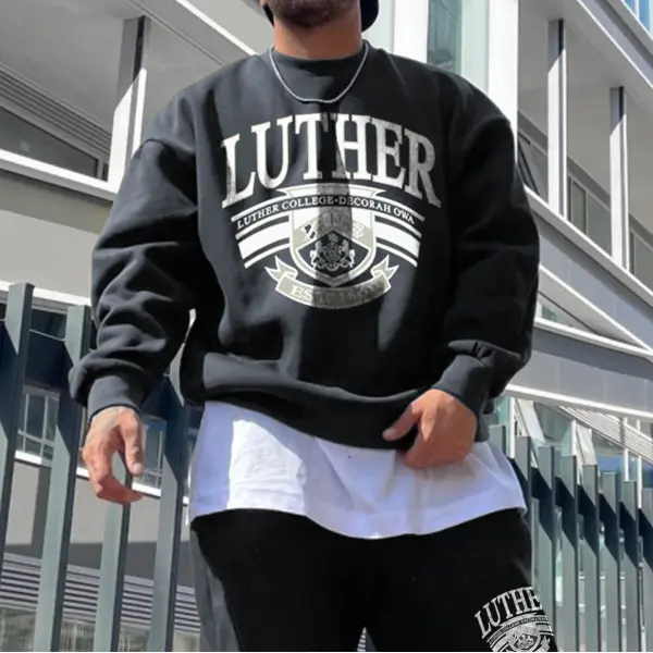 Retro Men's Luther Sweatshirt - Ootdyouth.com 