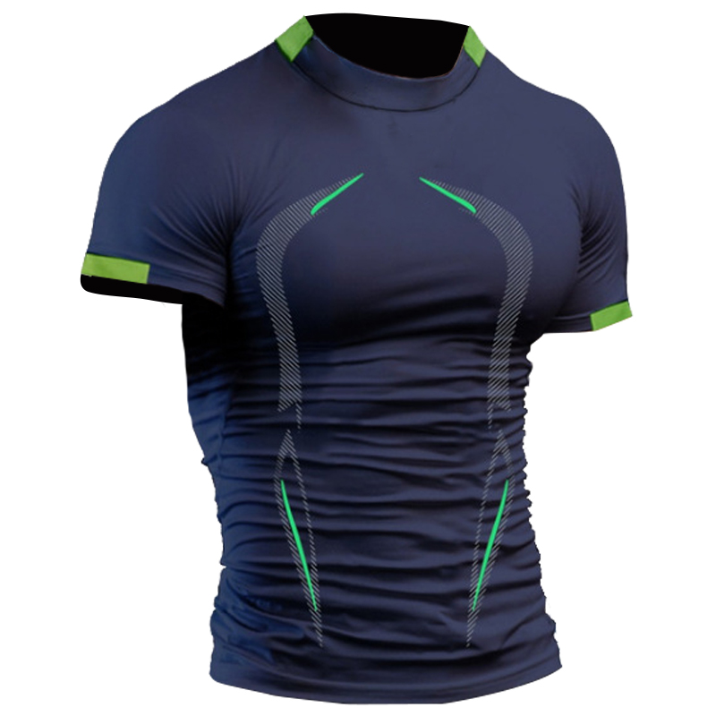 Men's Quick-drying Sports Breathable Chic Short Sleeves