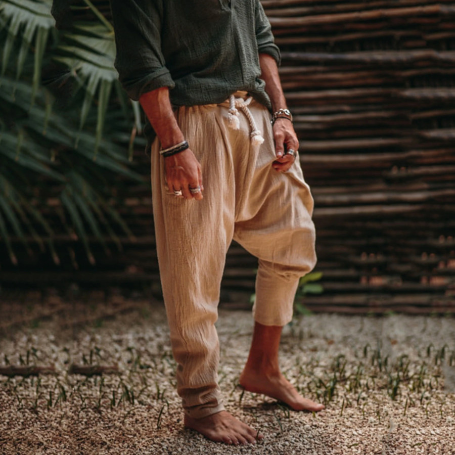 

Men's Breathable Casual Harem Pants