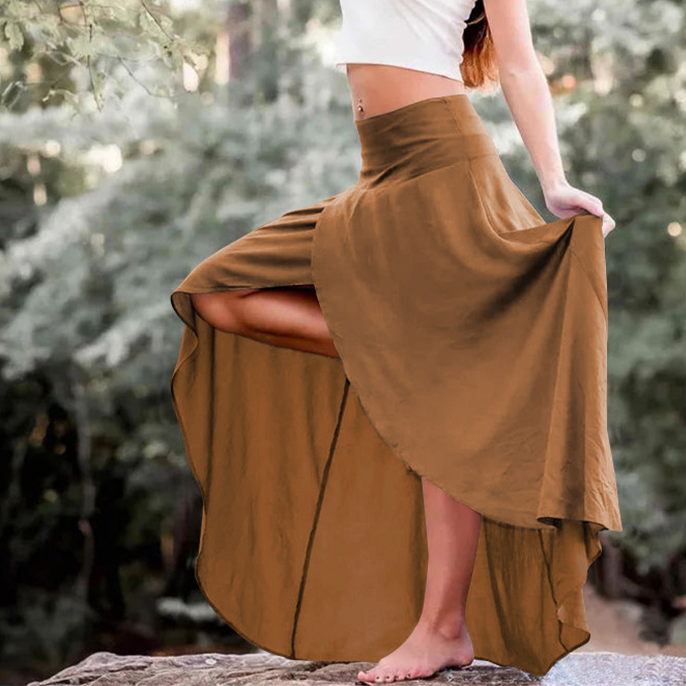 Women's Ruffle Irregular Skirt
