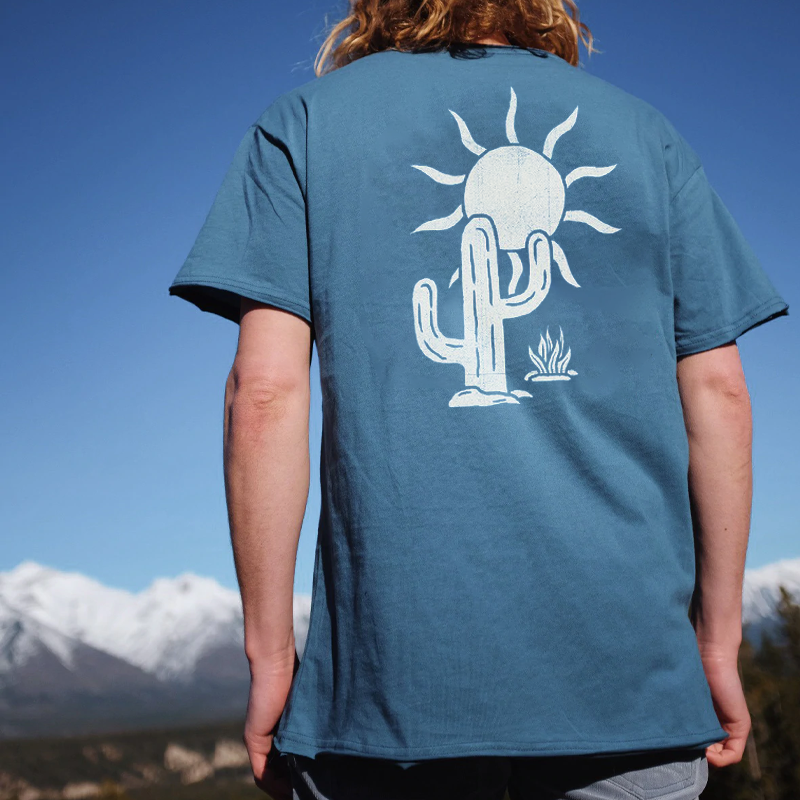 Beach Surf Graphic T Shirt