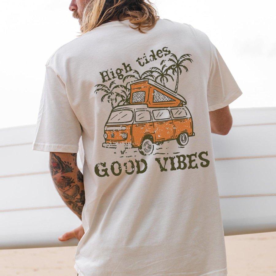 

Beach Surf Holiday Graphic T-Shirt