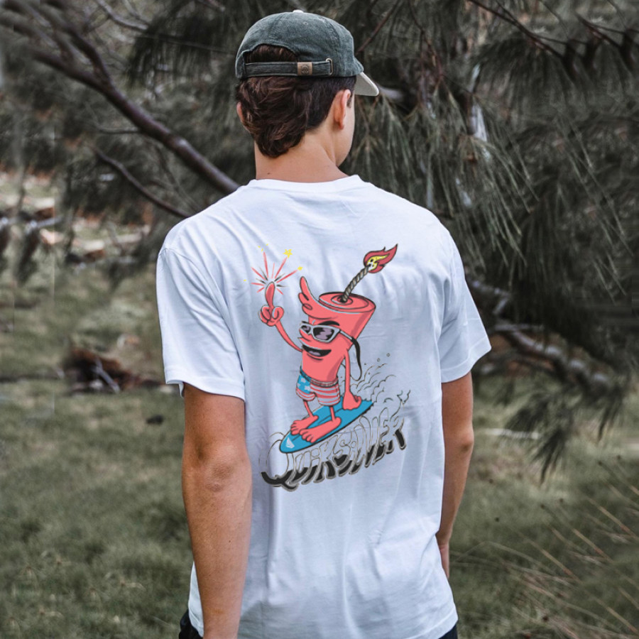 

Summer Surf Retro Casual Tee