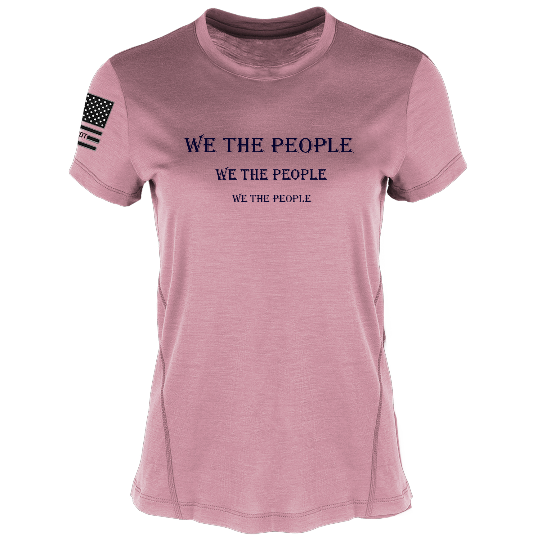 Women's Outdoor We The People Print Crew Neck T Shirt