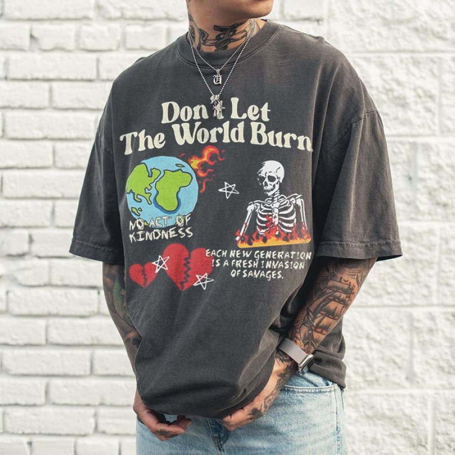 

Street Style Men's Printed T-Shirt