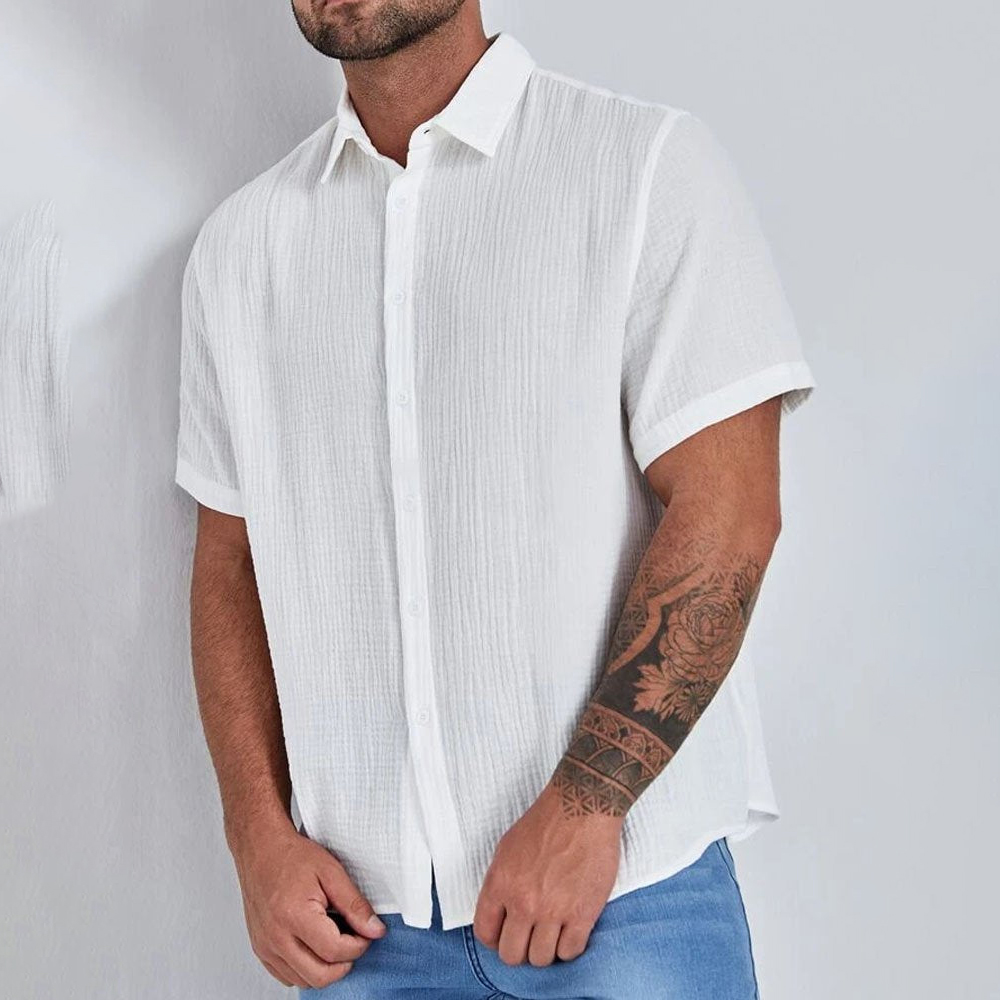 Men's Summer Casual Short Sleeve Chic Shirts