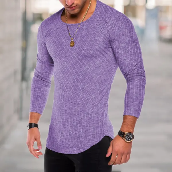 Men's All-match Casual Knitted Top - Fineyoyo.com 