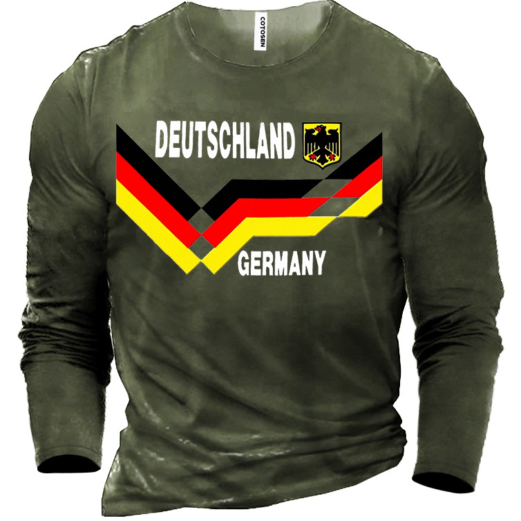 Soccer German Men's Cotton Chic T-shirt