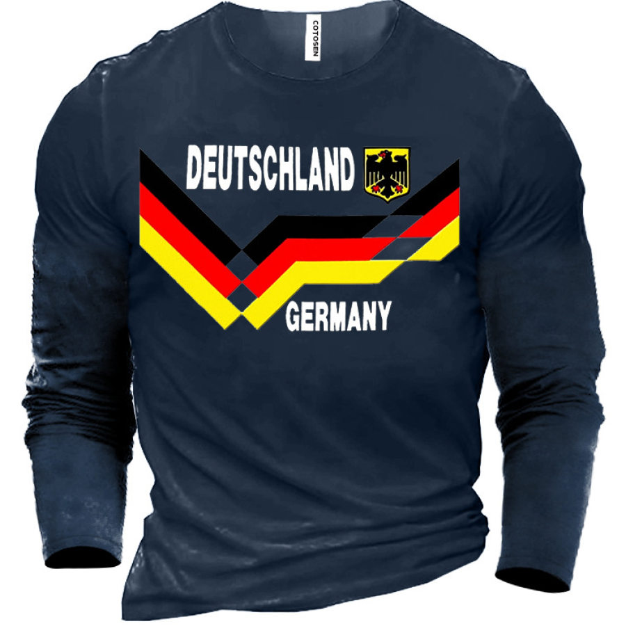 

Soccer German Men's Cotton T-Shirt