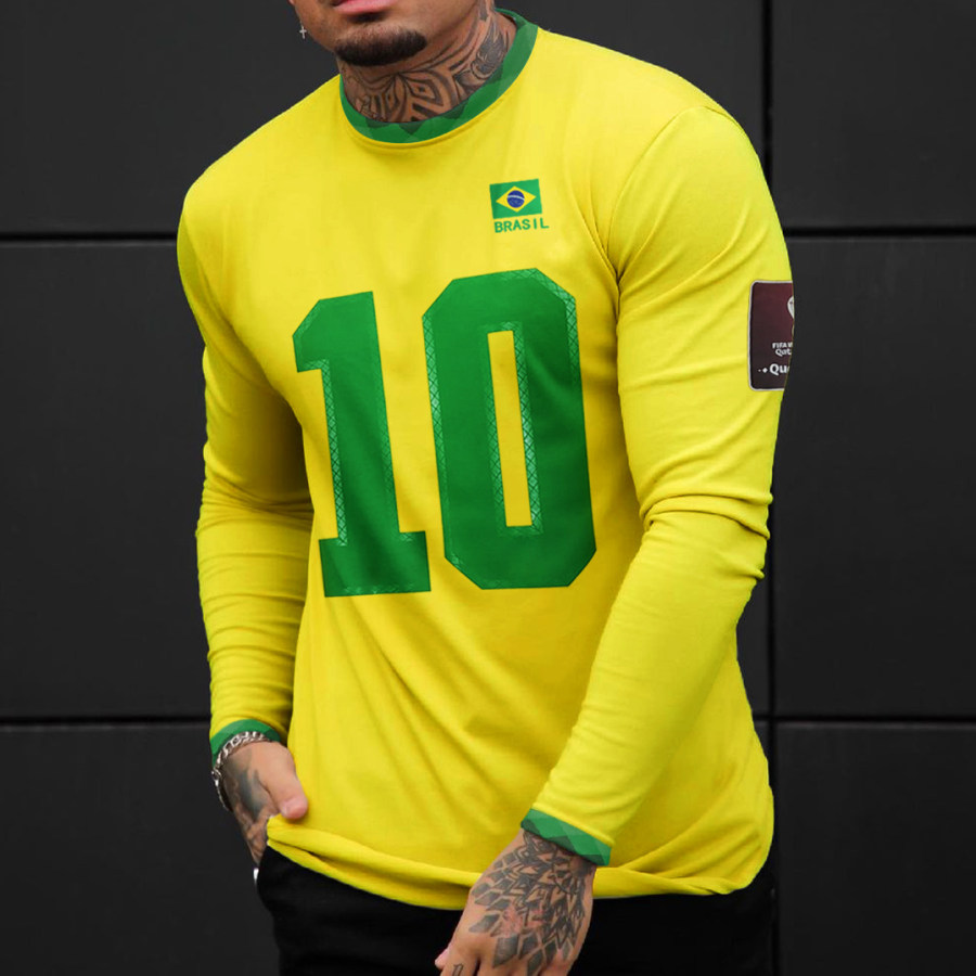 

Brazil Fans Football Jersey 2022/23 Season