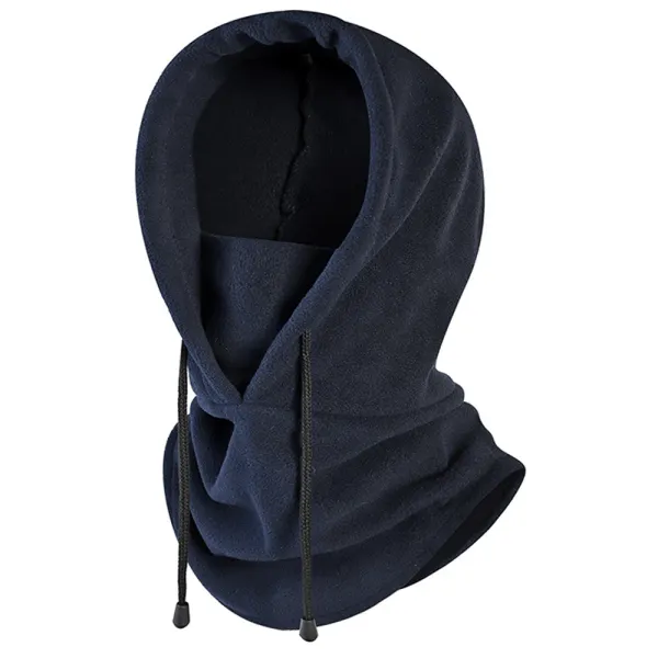 Men's Outdoor Fleece Warm Scarf Hat - Kalesafe.com 