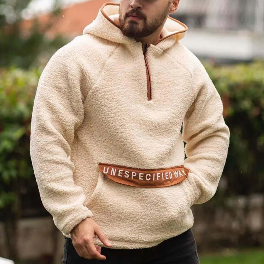 

Men's Fashion Fleece Pullover Hooded Sweatshirt
