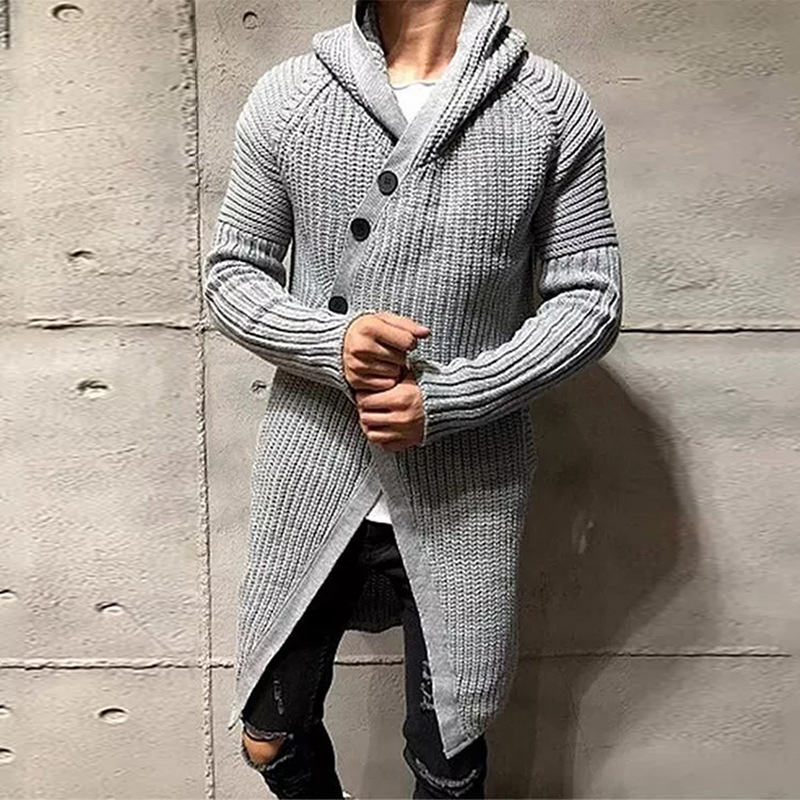 Mens Fashion Knitted Sweater Cardigans