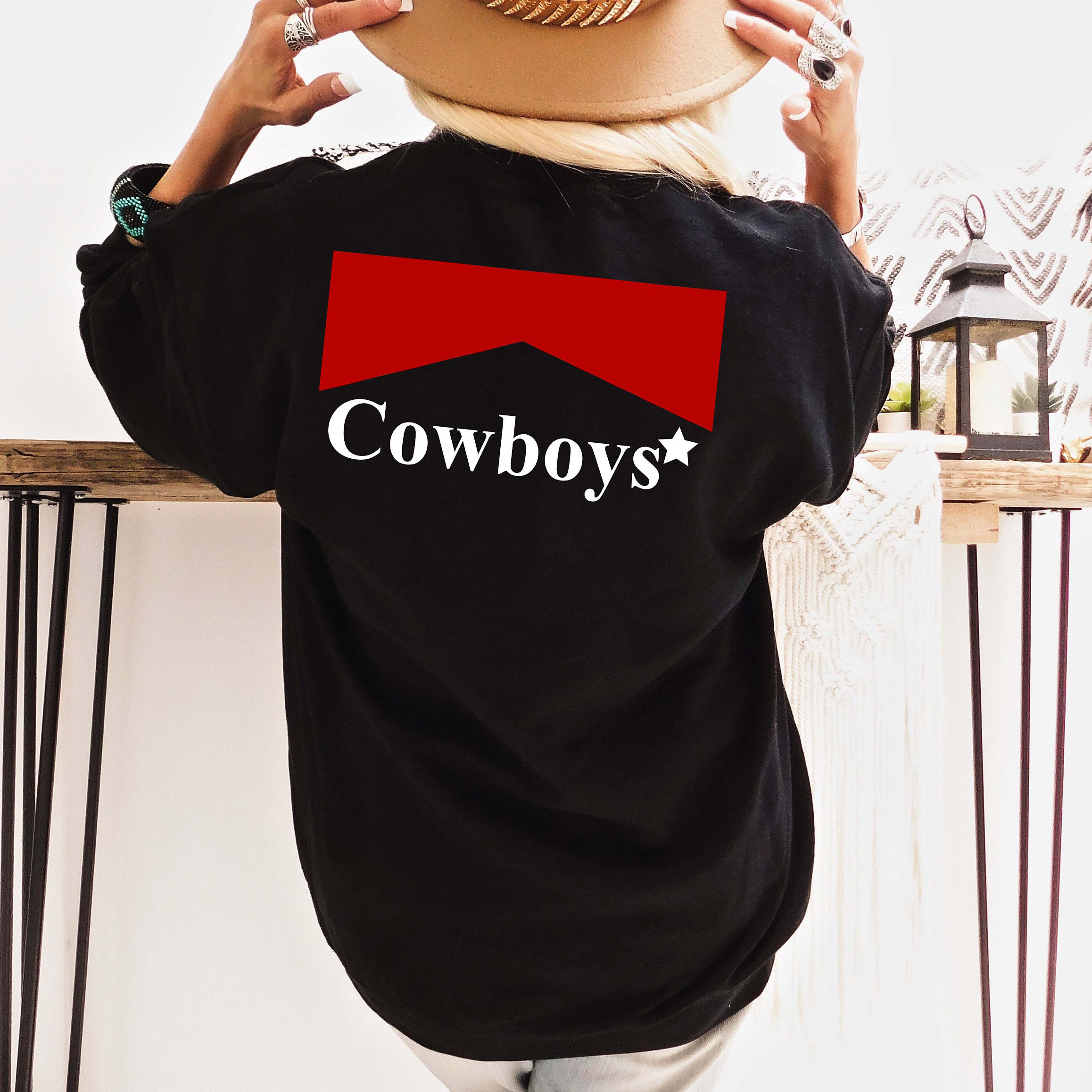 Cowboy Killer Print Crewneck Sweatshirt