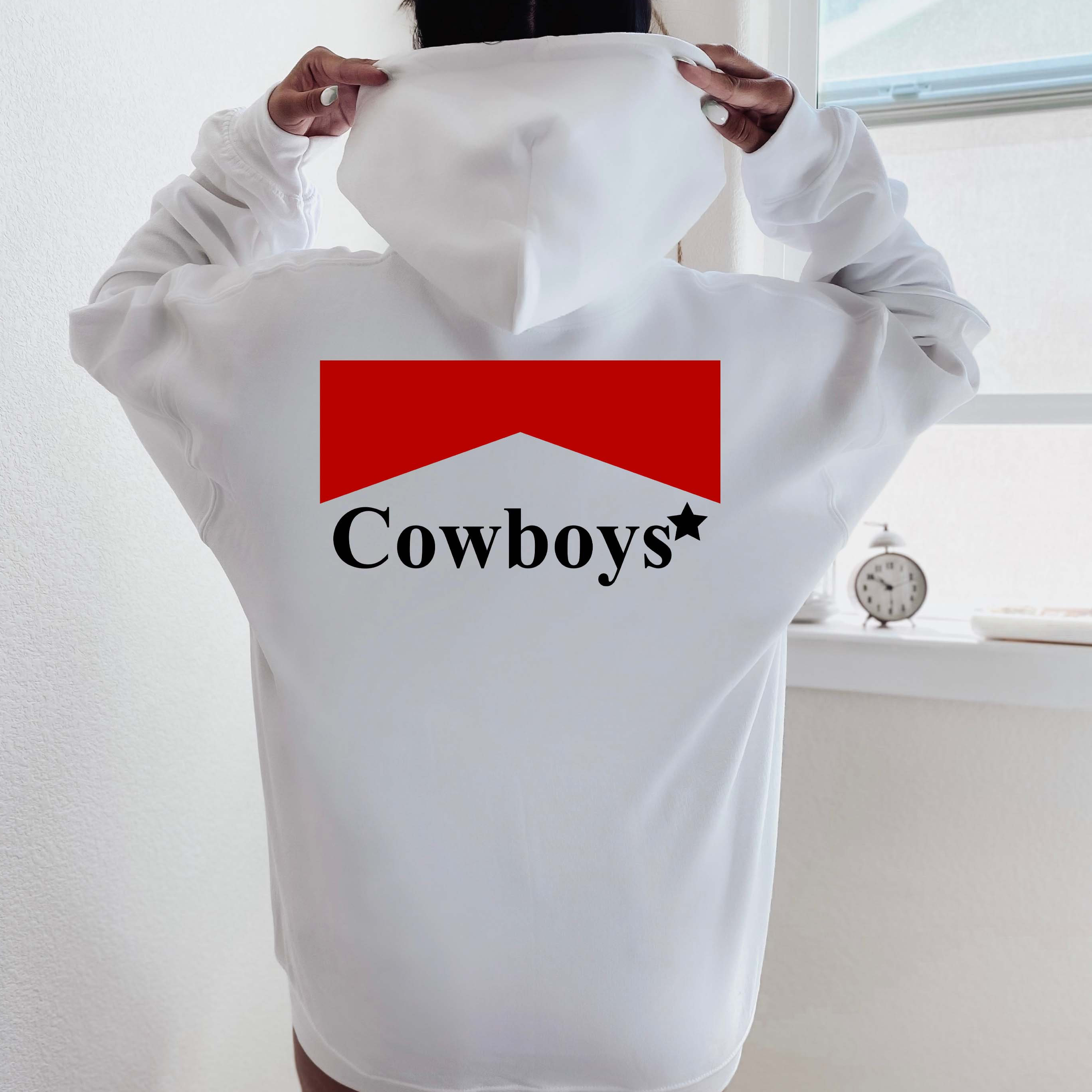 Cowboy Killer Print Hooded Sweatshirt