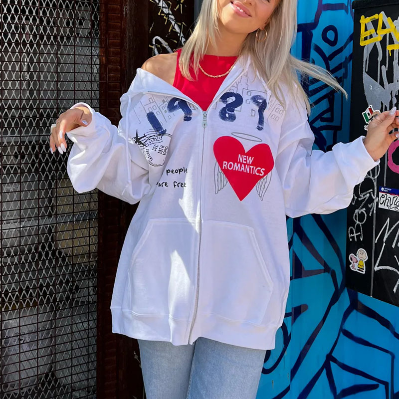 The 1989 Apparel Women Casual Zip Hoodie Jacket
