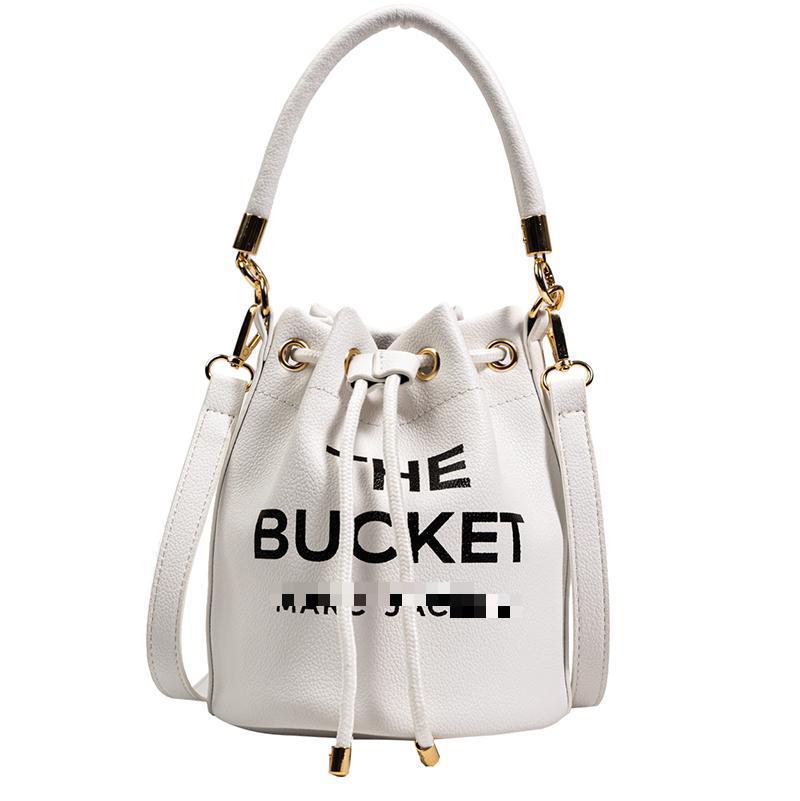Women Popular Simple Letter Printed Solid Color Crossbody Bag